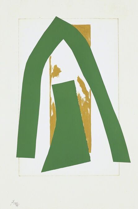 Robert Motherwell, ‘Cathedral II’, 1977