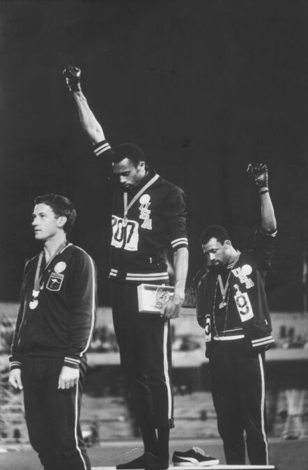 John Dominis, ‘1968 Olympics Black Power Salute, Mexico City, Mexico’, 1968