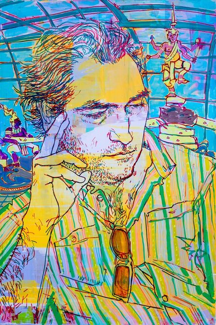 Hope Gangloff, ‘Study for Search at Suvarnabhumi Airport’, 2016