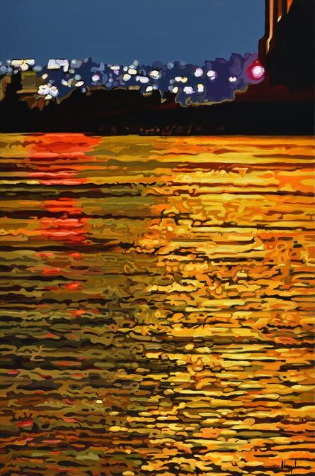 Alex Nizovsky, ‘Nocturne #27 - Under the Golden Gate Bridge’, 2022