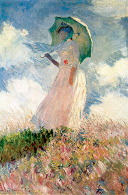 Claude Monet, ‘Femme a l'ombrelle tournee vers la gauche ’, 2003