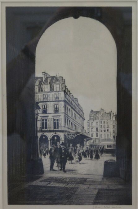 Christopher Richard Wynne Nevinson, ‘Le Louvre’, 1922