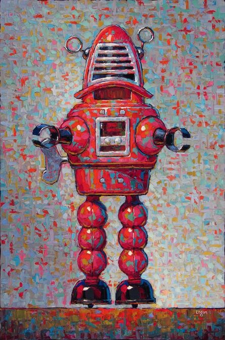 Raymond Logan, ‘Tin Toy Robot Red’