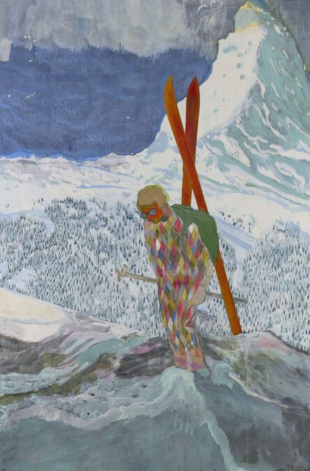 Peter Doig, ‘Alpinist’, 2023
