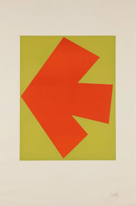 Ellsworth Kelly, ‘Orange over Green (Orange sur Vert), from the Suite of Twenty-Seven Color Lithographs’, 1964