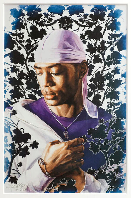 Kehinde Wiley, ‘Tomb of Pope Alexandre VII Study I’, 2016