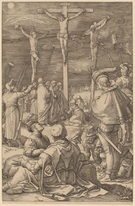 Hendrik Goltzius, ‘The Crucifixion’, probably 1598