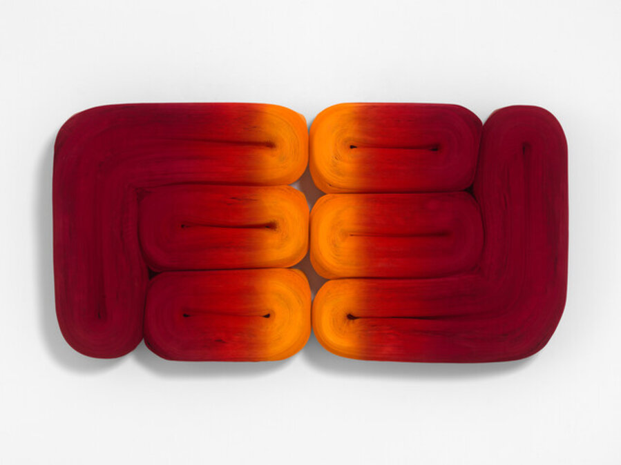 JK2159 Red and Indian Yellow