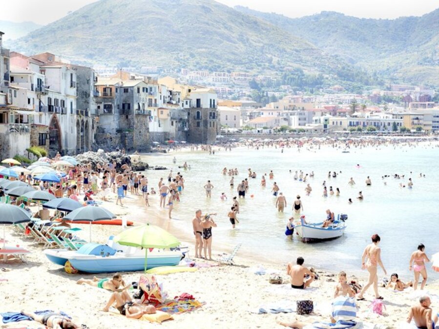 Sunbathers of Cefalu