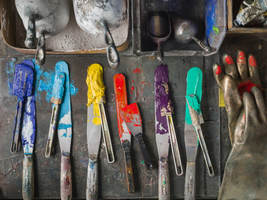 Mixing Knives, Gamblin Artist Paint