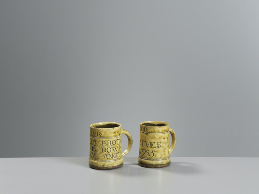 Two tankards