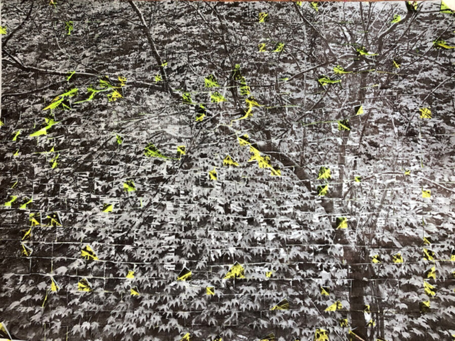 post-it leaves