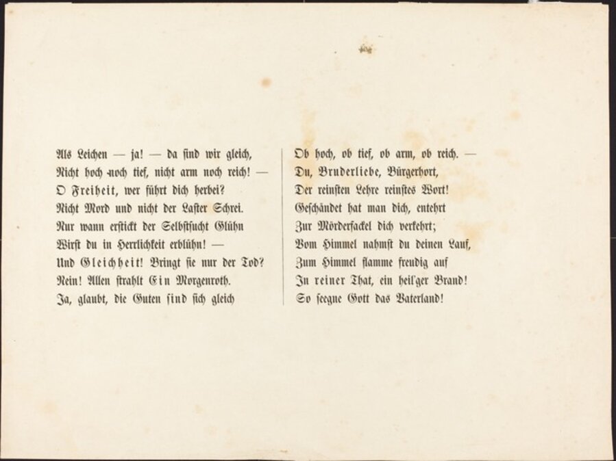 Auch ein Todtentanz: Text Page