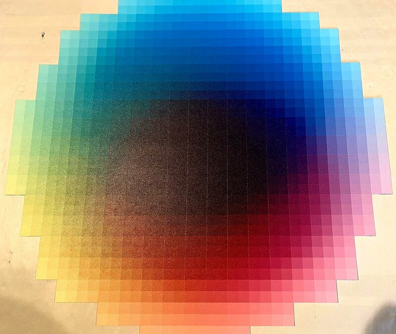 Felipe Pantone, ‘Integration system P01’, 2020, Print, UV ink on Fabriano Rosaspina 285 g/m2 paper, Samhart Gallery