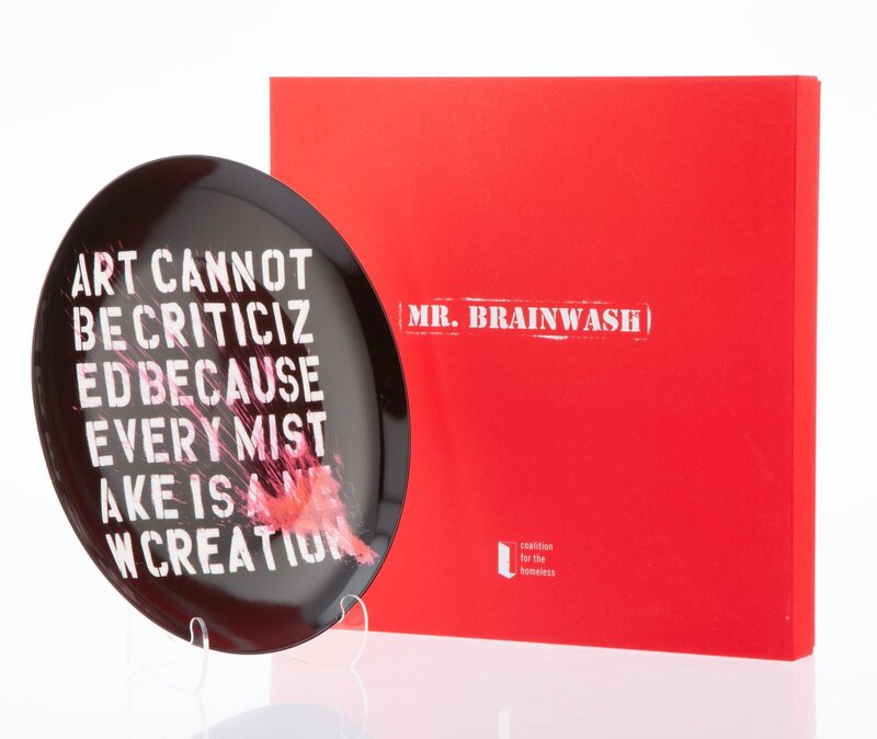 Mr. Brainwash, ‘Art Cannot Be Critized’, 2020, Ephemera or Merchandise, Fine bone china, Heritage Auctions