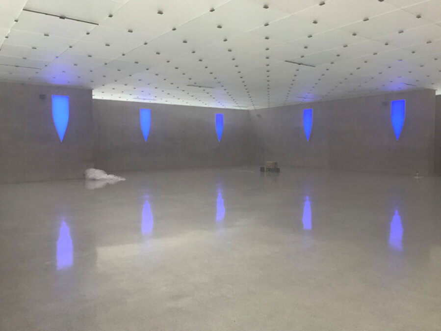 Alien Blue Window (500 S Buena Vista St, Ulys)
