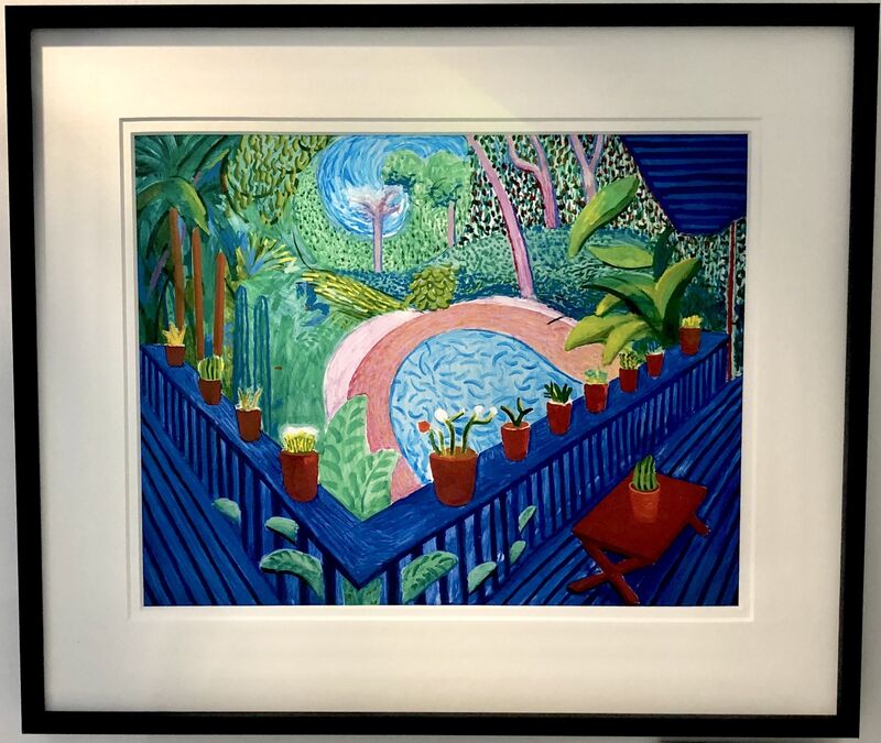David Hockney, ‘'Red Pots in the Garden'2000’, 2017, Print, Giclee Print, Mr & Mrs Clark’s