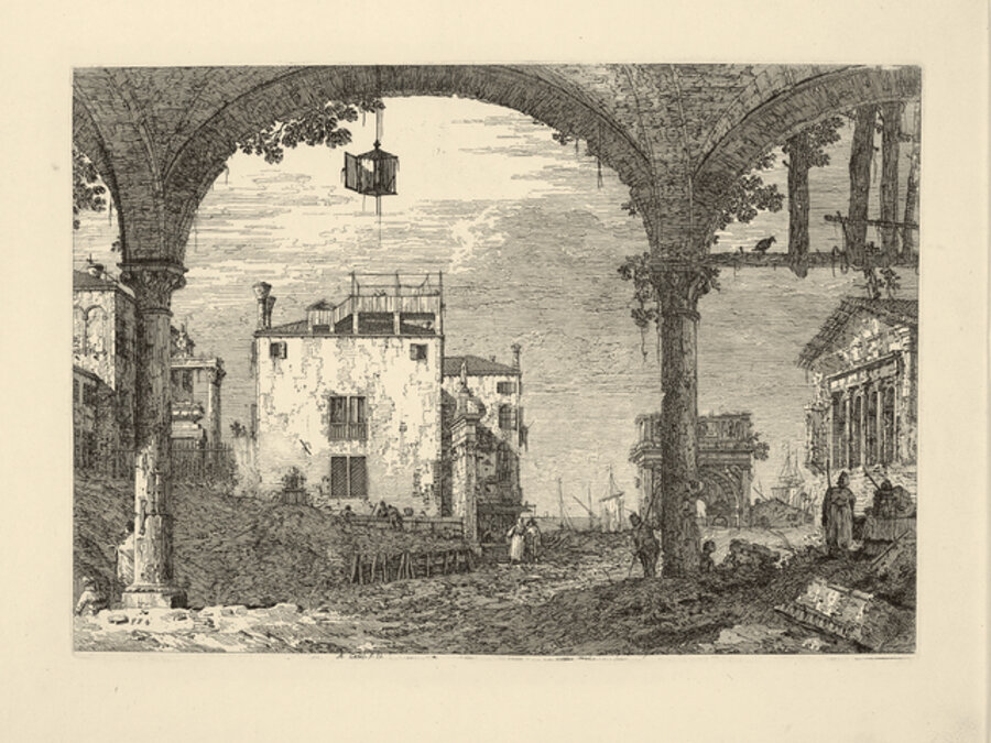 The Portico with the Lantern