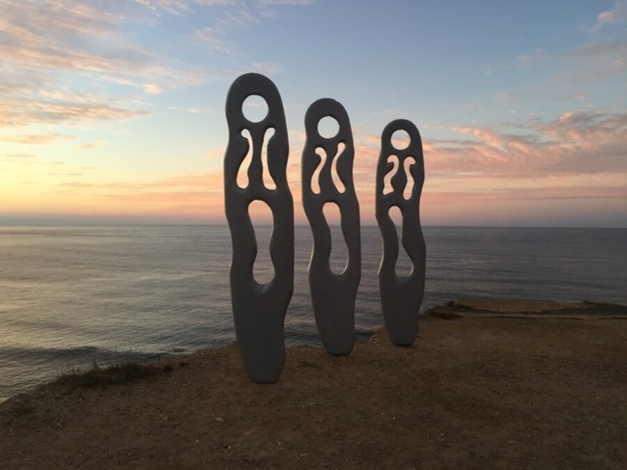 Montauk Stellar Surf Totems: Variation Number 9