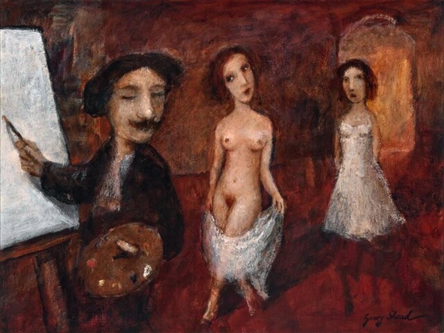 Rembrandt and Muse