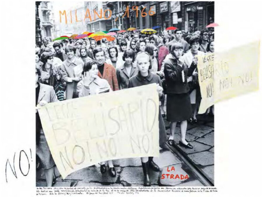 From the series "1968, the fire of the ideas", Milano, 1966