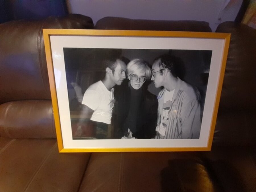 Kenny Scharf, Andy Warhol, Keith Haring