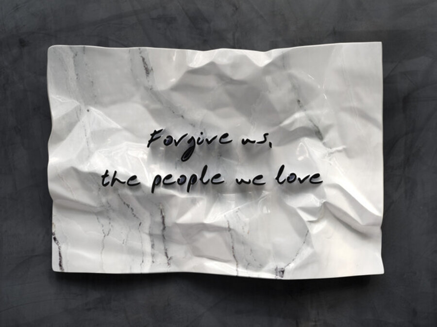 FORGIVE US, THE PEOPLE WE LOVE