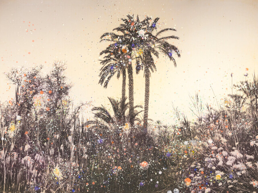 Painted Palm by Siwa
