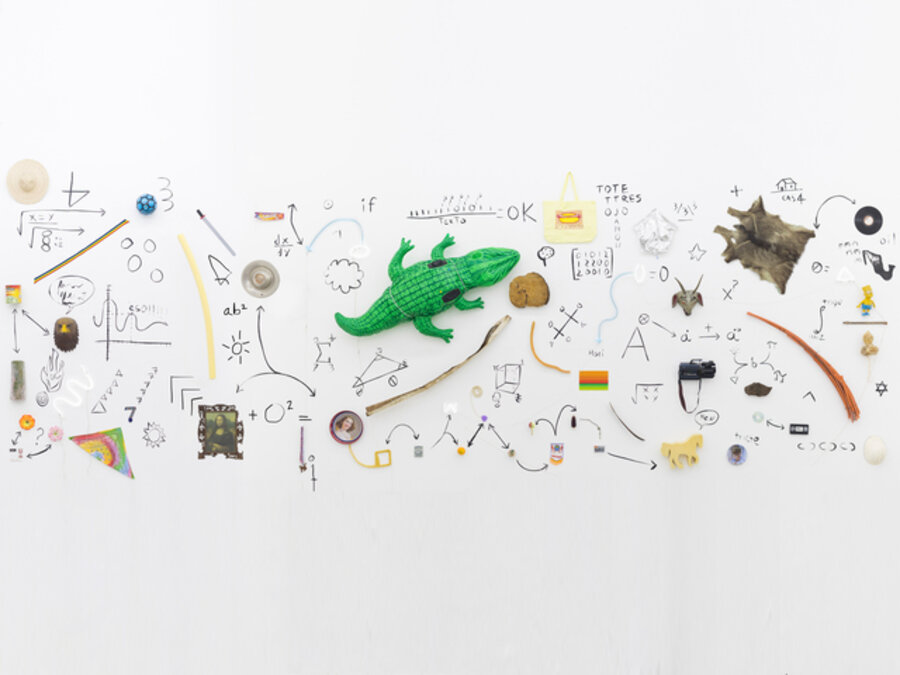 X Mural from the series -Reducción objetiva orquestada