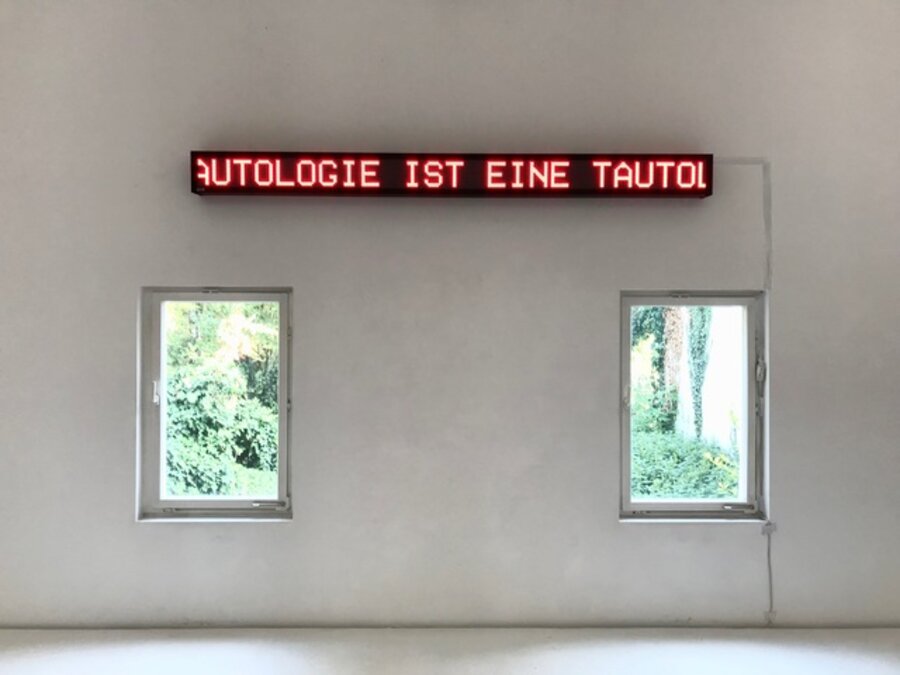 EINE TAUTOLOGIE IST EINE TAUTOLOGIE IST EINE ...