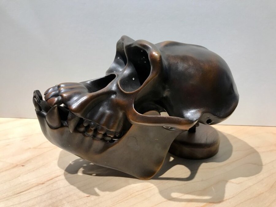 Hominid: Brass Chimpanzee