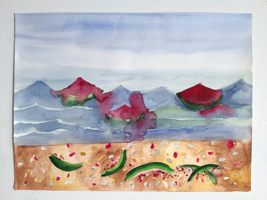 Watermelons and the Sea