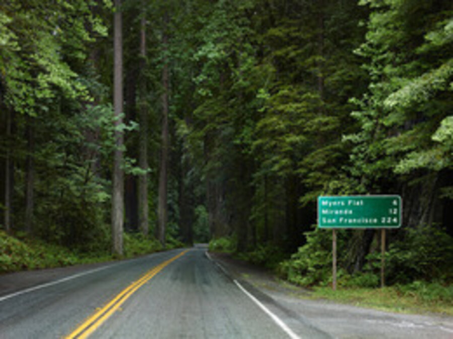Redwood Highway, Humboldt County, California