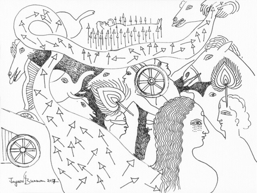 From the Draupadi Series 10