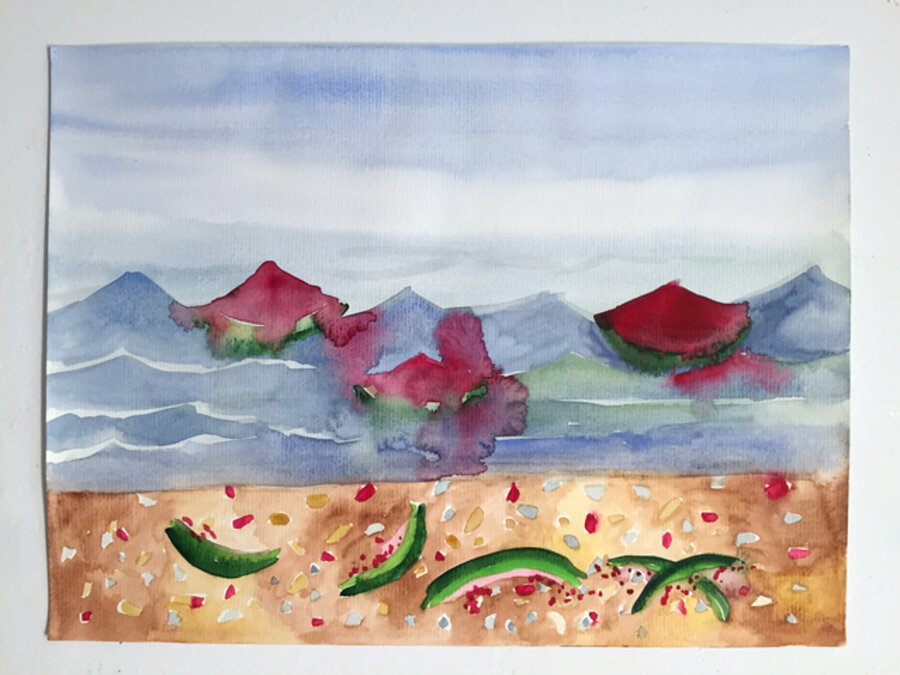 Watermelons and the Sea