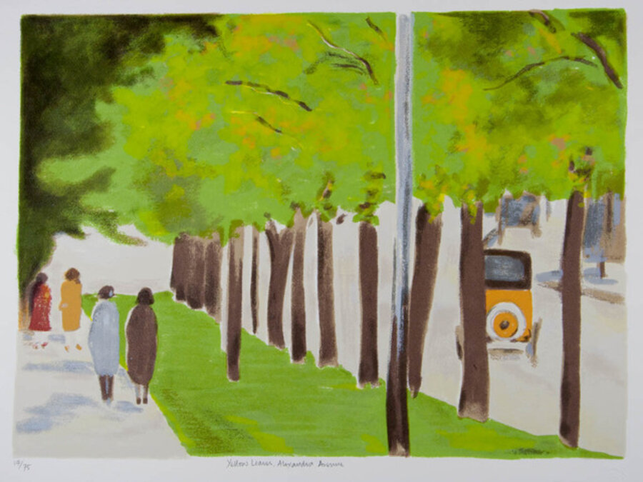 Yellow Leaves, Alexandra Avenue