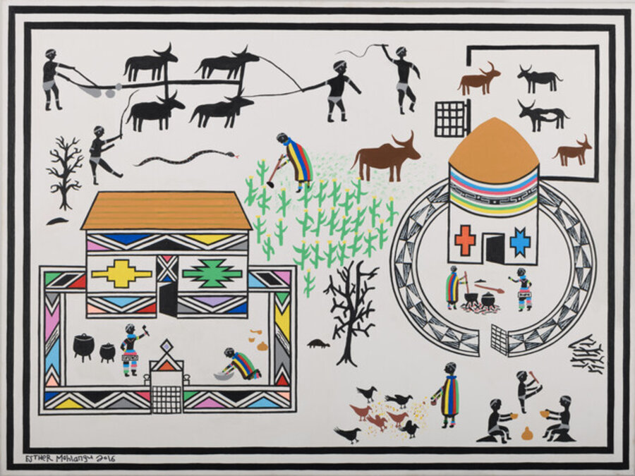 Ndebele Dwelling