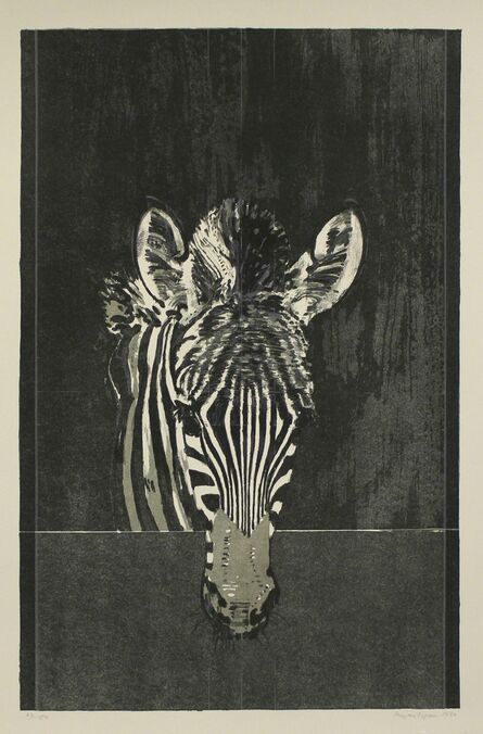 Bryan Organ, ‘Study of a Zebra’, 1980