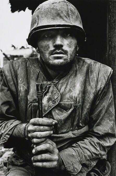Don McCullin, ‘Shell-shocked US Marine, The Battle of Hue’, 1968
