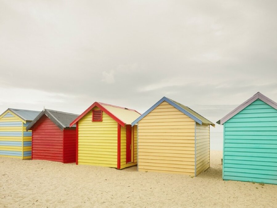 Bathing Boxes II, Melbourne, Australia