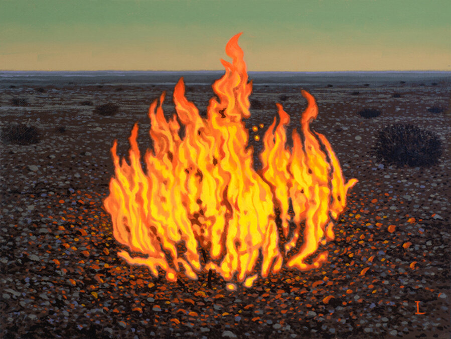 A Fire in the Desert