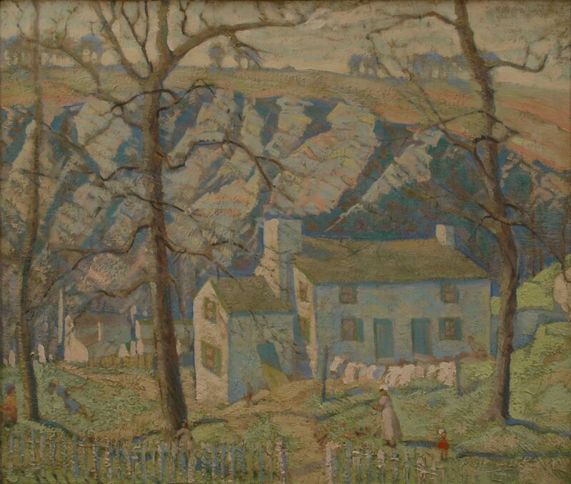 Ross Braught, ‘Blue Ridge’, 1921, Painting, Oil on canvas, Private Collection, NY