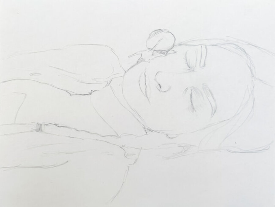 Sketch for Cargol Treu Banya