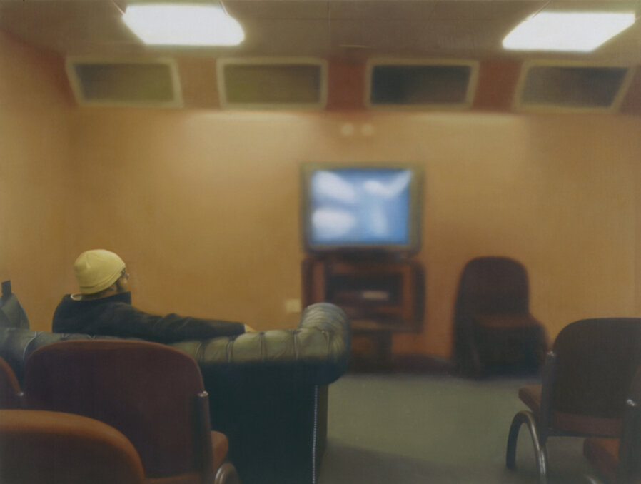 Man Watching T.V. 2