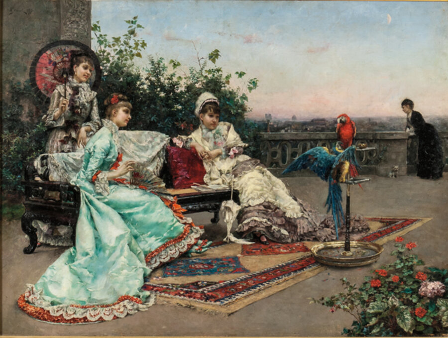 Twilight on the Terrace, Paris