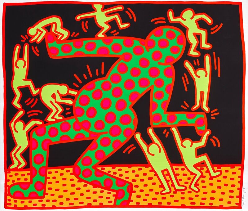 Keith Haring, ‘Untitled III’, 1983, Print, Colour Screenprint, Carroll Art