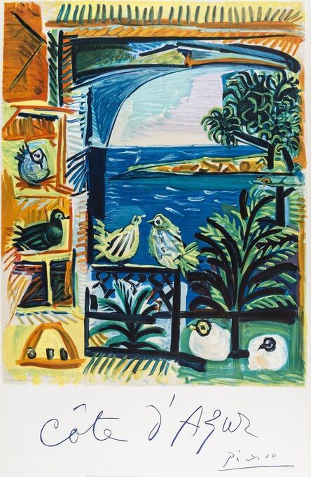 Pablo Picasso after by Henri Deschamps, ‘Cote d'Azur (Czwiklitzer 177)’, 1962