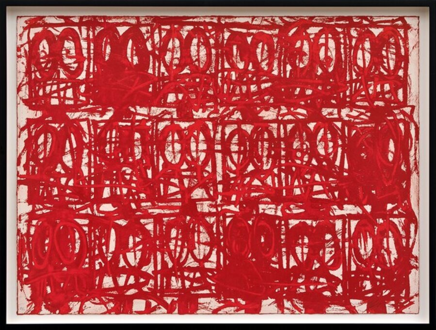 Untitled Anxious Red