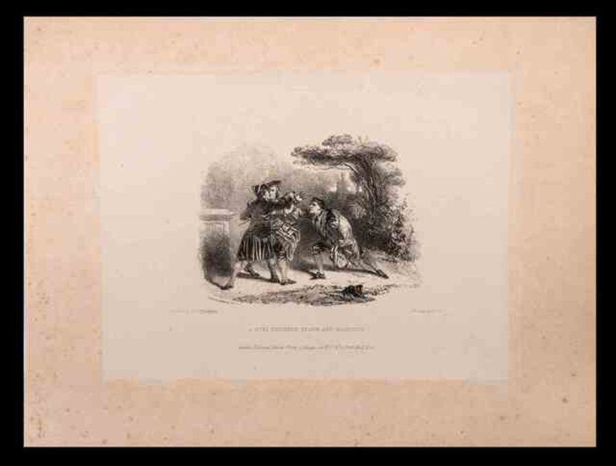 A Duel Between Frank and Rashleigh
