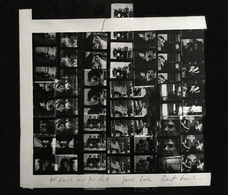 Robert Frank, ‘Contact Sheet from Movie Stills’, Print date: 1971, Photography, Gelatin silver print, Alan Klotz Gallery